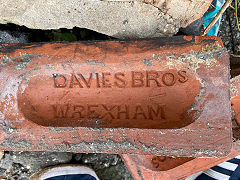 
'Davies Bros Wrexham' from Abenbury Brickworks, Wrexham, Denbighshire  © Photo courtesy of Mike Stoddart