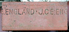 
'J.C.Edwards England' from J.C.Edwards, Ruabon, Denbighshire © Photo courtesy of Hamish Fenton and 'Old Bricks'