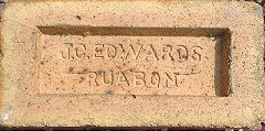 
'J.C.Edwards, Ruabon' from J.C.Edwards, Ruabon, Denbighshire © Photo courtesy of Gordon Hull and 'Old Bricks'