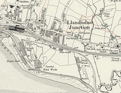 
Llandudno Junction brickworks, 1911, © Crown Copyright reserved