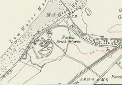 
Parkia brickworks, 1913, Caernarvon © Crown Copyright reserved