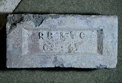 
'RB & TC Co Ld' from the Ruabon Brick and Terra Cotta Co Ltd, Denbighshire, © Photo courtesy of Frank Lawson