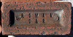 
'Roman C & R'  © Photo courtesy of 'Old Bricks'