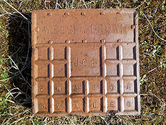 
'Welsh Brown JCE Ruabon N Wales' quarry tile,  © Photo courtesy of Ian Suddaby