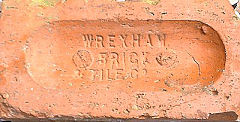 
'Wrexham Brick & Tile Co', from Kings Mill or Ruabon Road brickworks, © Photo courtesy of 'Old Bricks'