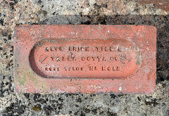 
'Alyn Brick Tile & Terra Cotta Co Coed Talon nr Mold' from Coed Talon Brickworks, Flintshire,<br> © Photo courtesy of Frank Lawson