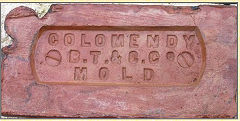 
'Colomendy BT&CCo Mold', © Photo courtesy of David Rowe and 'Old Bricks'