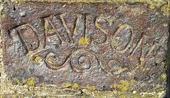 
'Davison' from Charles Davison & Co Ltd Buckley, Flint<br> © Photo courtesy of 'Old Bricks'
