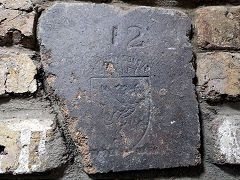 
'12 E Parry & Sons Ld Buckley (dragon) Trade Mark' from Ewloe Wood brickworks, Buckley, © Photo courtesy of Ian Pickford