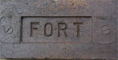 
'Fort' from Globe Brickworks, Buckley, Flintshire, © Photo courtesy of 'Old Bricks'