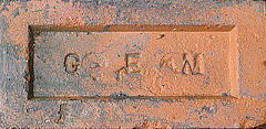 
'Gem' from Coed Talon Brickworks, Flintshire, © Photo courtesy of 'Old Bricks'