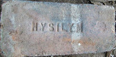 
'Hysilyn' from Charles Davison & Co Ltd Buckley, Flint<br> © Photo courtesy of Richard Symonds and 'Old Bricks'