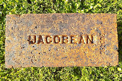 
'Jacobean 200490', made at Lane End brickworks dated 20.04.90, Flintshire, © Photo courtesy of Martyn Fretwell'