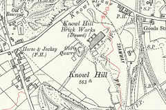 
Knowle Hill brickworks, Buckley, Flintshire, 1909, © © Crown Copyright reserved