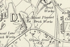 
Mount Pleasant  brickworks, Buckley, Flintshire, 1897, © Crown Copyright reserved