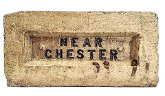 
'Near Chester', reverse of 'Rock Brick Co Buckley' T3 from South Buckley brickworks, © Photo courtesy of Chris Tilney