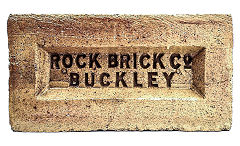 
'Rock Brick Co Buckley' with 'Near Chester' T3 on reverse, from South Buckley brickworks, © Photo courtesy of Chris Tilney