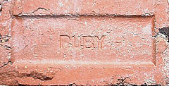 
'Ruby' from the Ruby brickworks © Photo courtesy of 'Old Bricks'