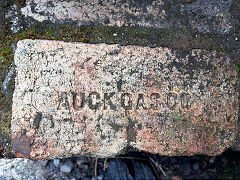 
'Auck Gas Co', probably Auckland Gasworks. © Photo courtesy of Simon Bronlund