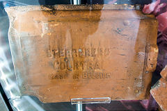 
'Sterreberg Courtrai Made in Belgium', in the visitor centre, Pontypridd Lido