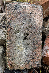 
'2', found at Blackvein, Risca