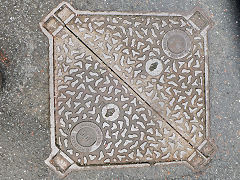 
'Broads SW Silent Knight', 'SW' for Storm Water on the 70C pattern, found in Newport
