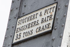 
'Stothert & Pitt Engineers Bath 35 tons Crane', Bristol, June 2016