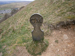 
'CM', with 'T' on reverse, Abertysswg, &copy; Photo courtesy ofAdrian Jones