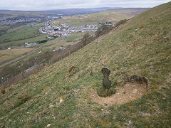 
'CM', with 'T' on reverse, Abertysswg, &copy; Photo courtesy ofAdrian Jones