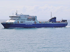 
'Strait Feronia' at Wellington, New Zealand, February 2023