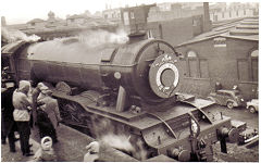 
4472 Flying Scotsman at Cardiff General, March 1964