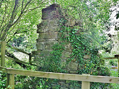 
Cefn Cribbwr Ironworks, brickworks ruins, May 2026