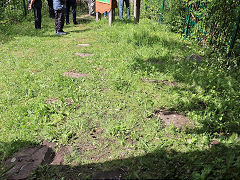 
Cefn Cribbwr Ironworks, charging house tramroad, May 2026