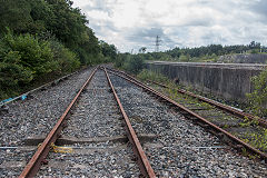 
The opencast sidings on the Ogmore Valleys Extension Railway, September 2020