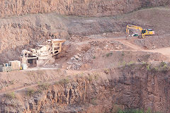 
Lesser Garth dolomite quarry, May 2016