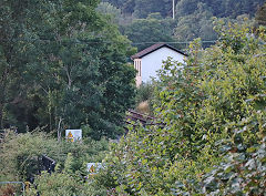 
Melingriffith tramway crossing and Pentyrch Station of 1841, July 2024