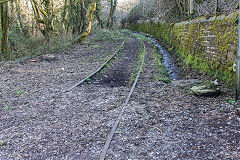 
Tramway from the TVR to the Treforest Tinplate Works, March 2018