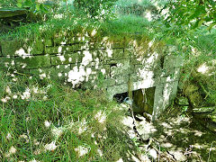 
Pont-y-dderwen water channels, Cefn Glas, September 2012