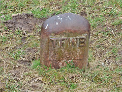 
Taff Fechan Water Board sign, Cefn Glas, March 2013