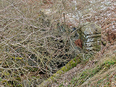 
The Taff Vale Extension Railway tunnel at Cefn Glas, going through to the Cynon Valley, March 2013