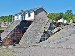 
The junction lock 16-17, Abercynon, September 2012