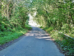 
The Merthyr Tramroad (or Pen-y-darren Tramroad) looking South, Abercynon, September 2012