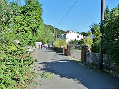 
The Merthyr Tramroad (or Pen-y-darren Tramroad) looking South, Quakers Yard, September 2012