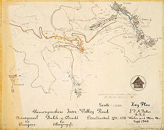 
Map of the rebuilding programme, 1926-28