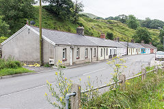 
Single storey miners cottages, Gelli Houses, Cymmer, August 2016