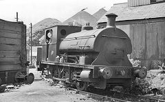 
'Millicent', P 1635 of 1923, after her swim at Blaina Colliery, Pantyffynnon, © Photo No 013275 courtesy of the 'Industrial Railway Society'