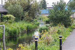 
Neath Canal at Neath looking South, September 2018