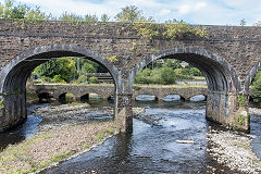 
Tennant Canal aqueduct over the River Neath, Aberdulais, September 2018