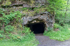 
Dinas Silica Mine, tunnel entrance, June 2017
