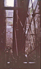 
The Waterwheel, National Slate Museum,. October 1974